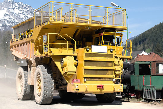 Minen Truck am Erzberg