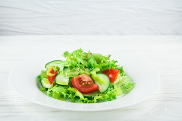 light summer vegetable salad