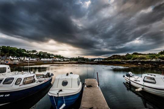 Plockton in the eye of a storm