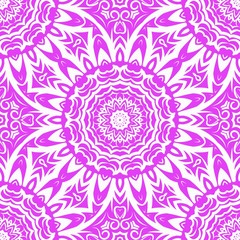Fototapeta na wymiar Unique, abstract floral color pattern. Seamless vector illustration. For design, wallpaper, background, print