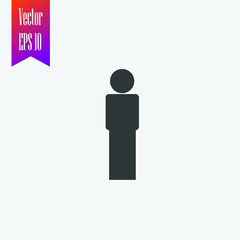 man icon vector