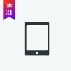 tablet icon vector