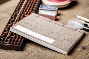 Japanese stab binding (vintage Japanese book)