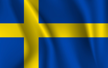 Obraz premium Sweden flag 