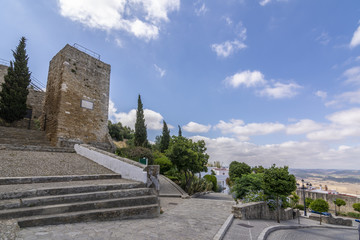 Fototapeta na wymiar Torre de las caballerizas del Gran Duque de Medina Sidonia, Cadiz