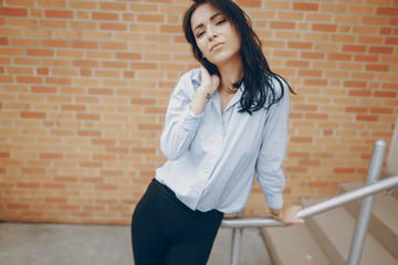 young model brunette