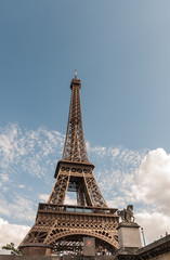 The Eiffel Tower, in Paris