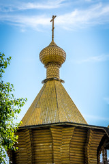 Old wooden Christian Church