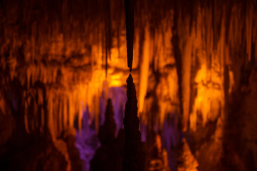 Fototapeta premium Avshalom Stalactites Cave (Soreq Cave), Israel