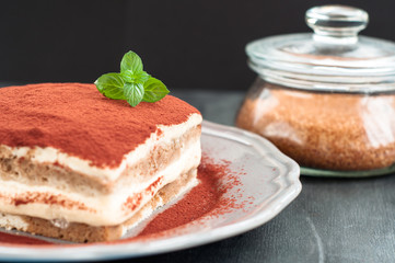 The classic tiramisu cake