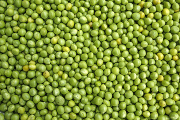 green peas background or texture