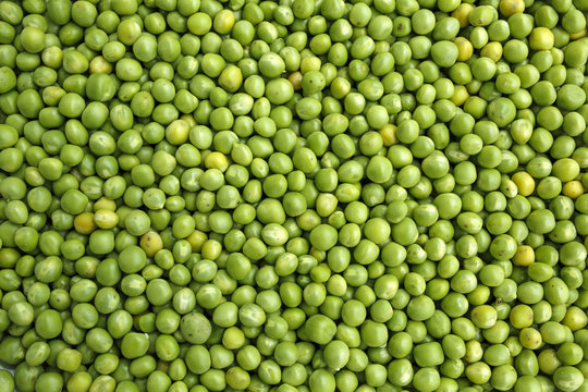 green peas background or texture