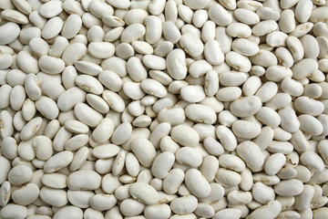 white beans background or texture