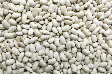 white beans background or texture