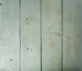 Colored wooden planks