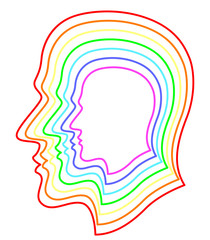 Human contour layer head