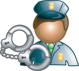 Illustration of a repairmanicon, that can be used as a symbol, bullet, button or design element.