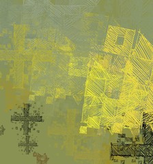 Abstract painting on canvas. Hand made art. Colorful texture. Modern artwork. Strokes of fat paint. Brushstrokes. Contemporary art. Artistic background image.