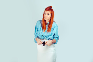 Poor girl having baby soon