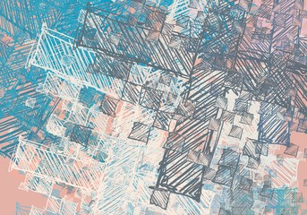 Abstract painting on canvas. Hand made art. Colorful texture. Modern artwork. Strokes of fat paint. Brushstrokes. Contemporary art. Artistic background image.