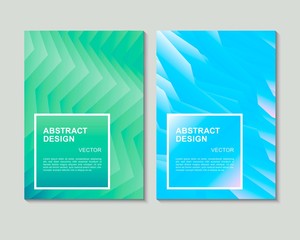 The abstract colorful background