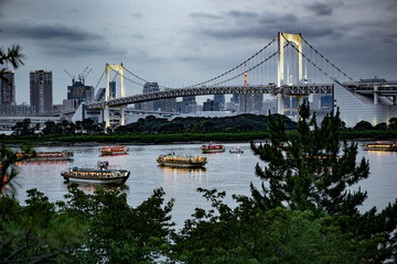 Rainbow bridge à Tokyo