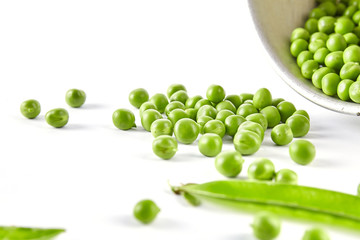 Fresh green pea