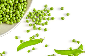 Fresh green pea