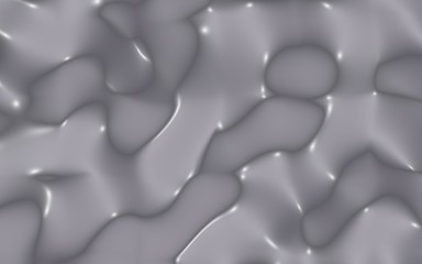 Graphic illustration - liquid pattern gray color. Modern abstract background. Design wallpaper. 3D illustration