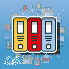 office supplies and people