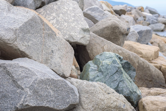 pile of boulders and rocks