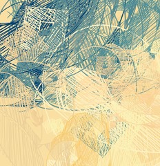 Abstract painting on canvas. Hand made art. Colorful texture. Modern artwork. Strokes of fat paint. Brushstrokes. Contemporary art. Artistic background image.