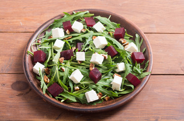 Beetroot salad with feta