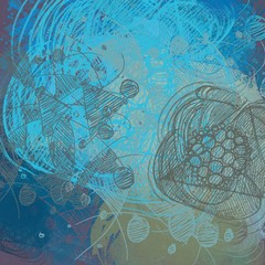 Abstract painting on canvas. Hand made art. Colorful texture. Modern artwork. Strokes of fat paint. Brushstrokes. Contemporary art. Artistic background image.