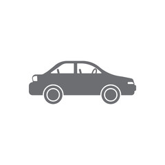 Fototapeta na wymiar A car icon. Simple element illustration. A car symbol design from Transport collection set. Can be used for web and mobile