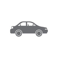 A car icon. Simple element illustration. A car symbol design from Transport collection set. Can be used for web and mobile