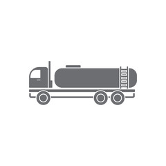 Truck with a tank icon. Simple element illustration. Truck with a tank symbol design from Transport collection set. Can be used for web and mobile