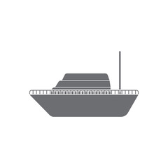 Obraz premium Ship icon. Simple element illustration. Ship symbol design from Transport collection set. Can be used for web and mobile
