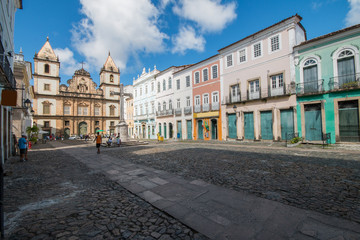 Fototapeta na wymiar Pelourinho in Salvador Bahia, Brazil