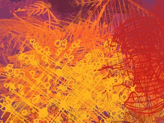 Abstract painting on canvas. Hand made art. Colorful texture. Modern artwork. Strokes of fat paint. Brushstrokes. Contemporary art. Artistic background image.