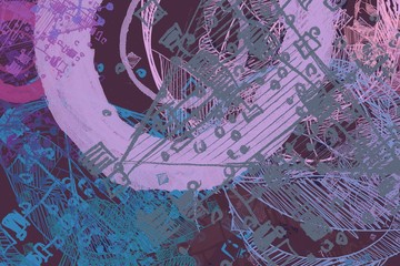 Abstract painting on canvas. Hand made art. Colorful texture. Modern artwork. Strokes of fat paint. Brushstrokes. Contemporary art. Artistic background image.