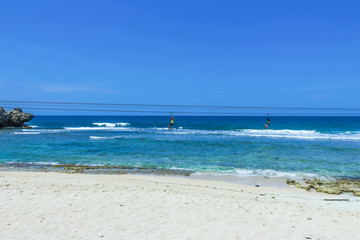 People are enjoying the Zipline