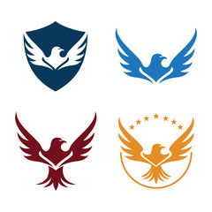 Eagle Logo Template Design Vector