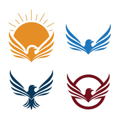 Eagle Logo Template Design Vector