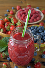Berry smoothies