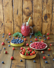 Berry smoothies