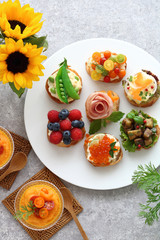 サマーオープンサンド