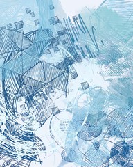 Abstract painting on canvas. Hand made art. Colorful texture. Modern artwork. Strokes of fat paint. Brushstrokes. Contemporary art. Artistic background image.