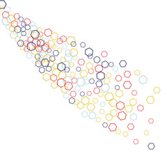 Geometric Background. Simple Pattern for Postcard, Print, Banner or Poster. Modern abstract background with polygons. Vector Texture in Trendy Minimalistic Style