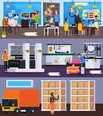 Advertising Agency Orthogonal Banners